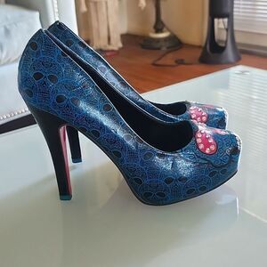 Iron Fist Rockband Skull Heels